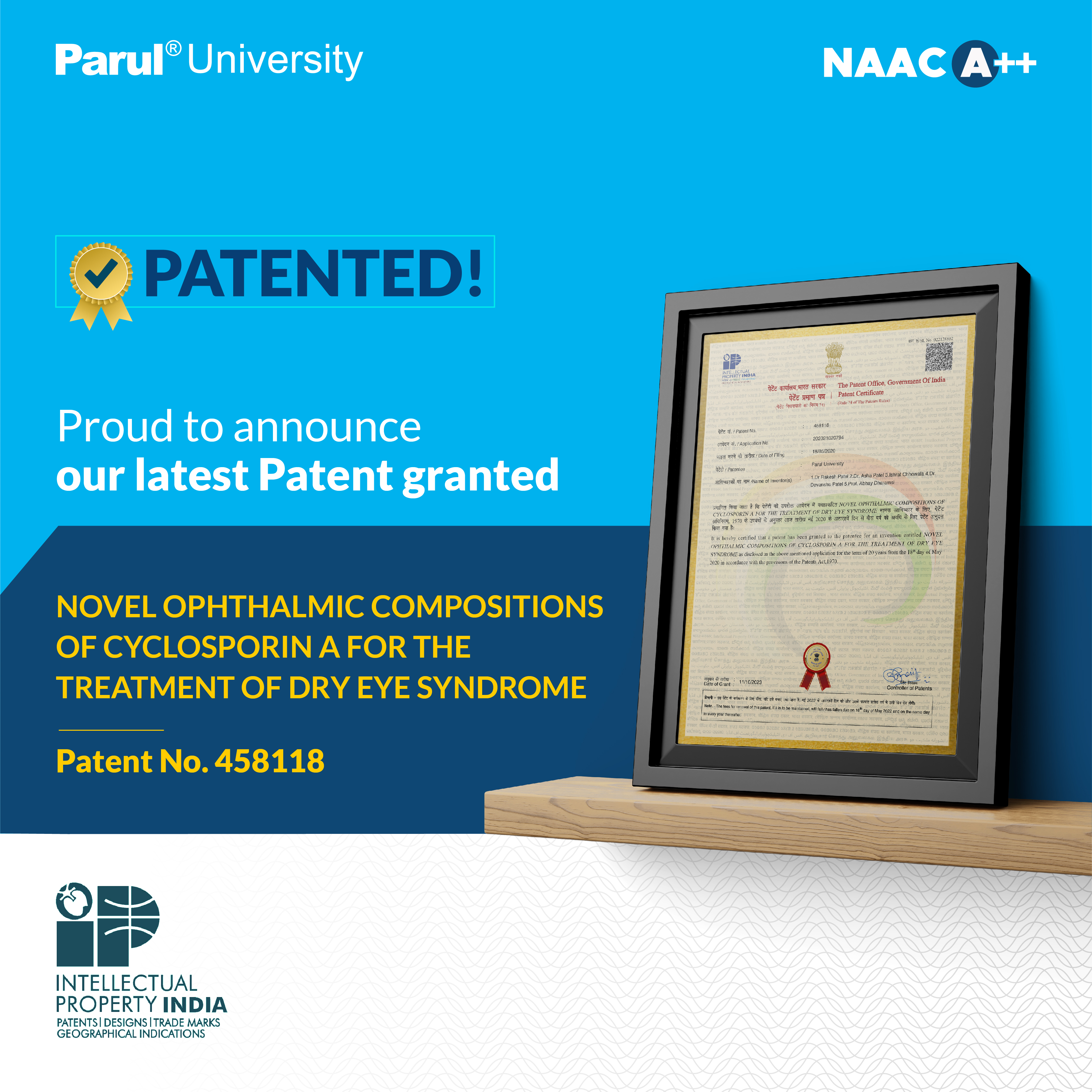 NOVEL OPHTHALMIC COMPOSITIONS OF CYCLOSPORIN A FOR THE TREATMENT OF DRY EYE SYNDROME